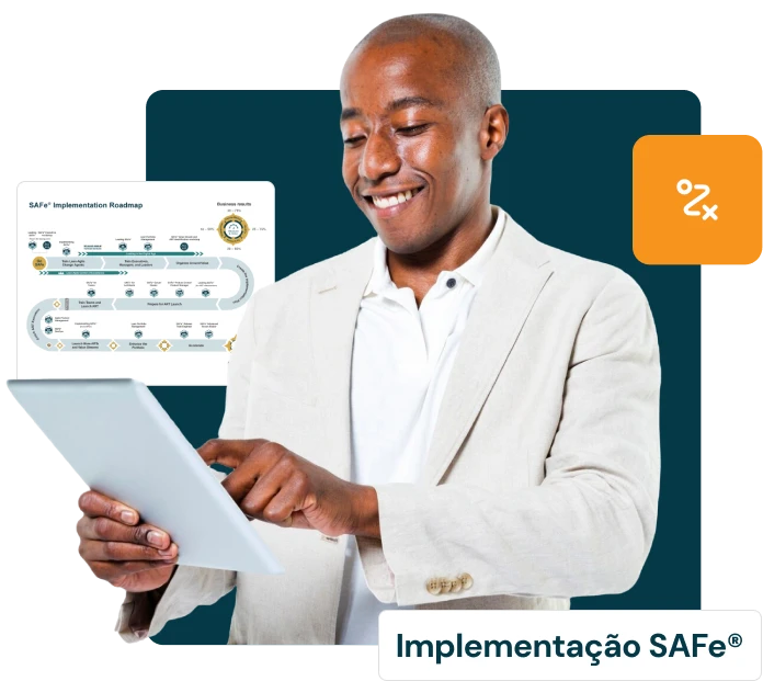 Implementação SAFe - Scaled Agile Framework realizada por brasileiros para empresas brasileiras